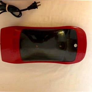 Vintage Red VHS 1-way Cassette rewinder by RadioShack. CAT.NO.44-8842